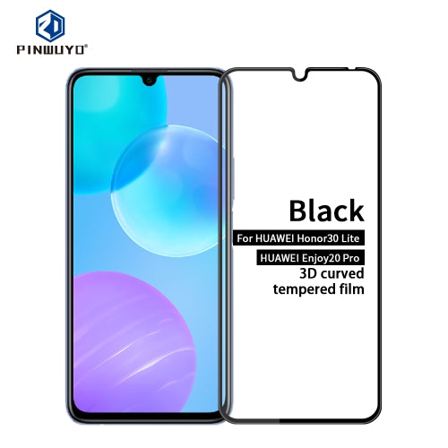 For Huawei Enjoy20 Pro Honor30 Lite PINWUYO 9H 3D Curved Ful