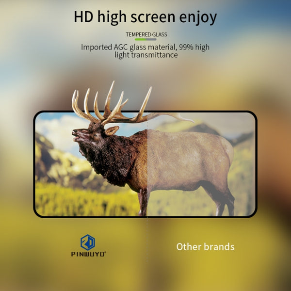 For Samsung Galaxy S20 FE PINWUYO 9H 2.5D Full Screen Tempered Glass Film(Black)
