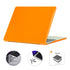 For MacBook Air 13.6 2022 A2681 EU Version ENKAY 3 in 1 Crystal Laptop Case with TPU Keyb...(Orange)