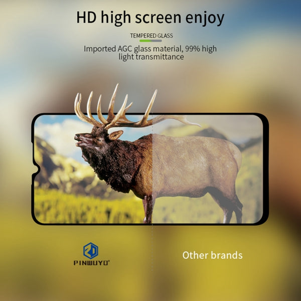 For Motorola Moto G9 G9 Play PINWUYO 9H 2.5D Full Screen Tem