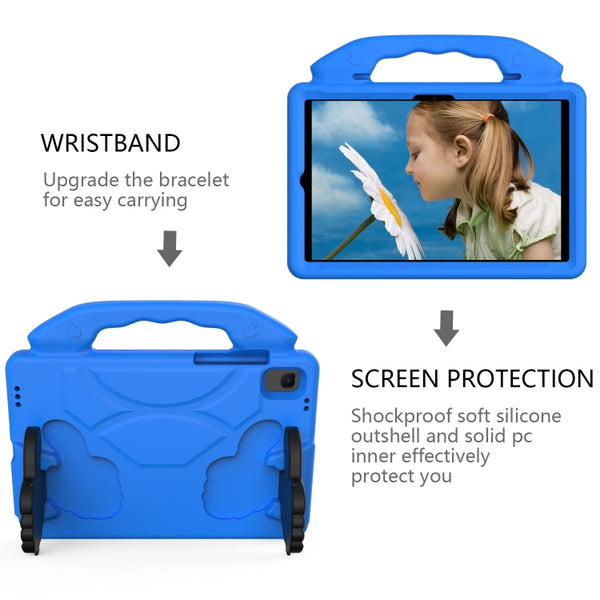 For Samsung Galaxy Tab A7 10.4(2020)T500 T505 EVA Material Children Flat Anti Falling Cover...(Blue)