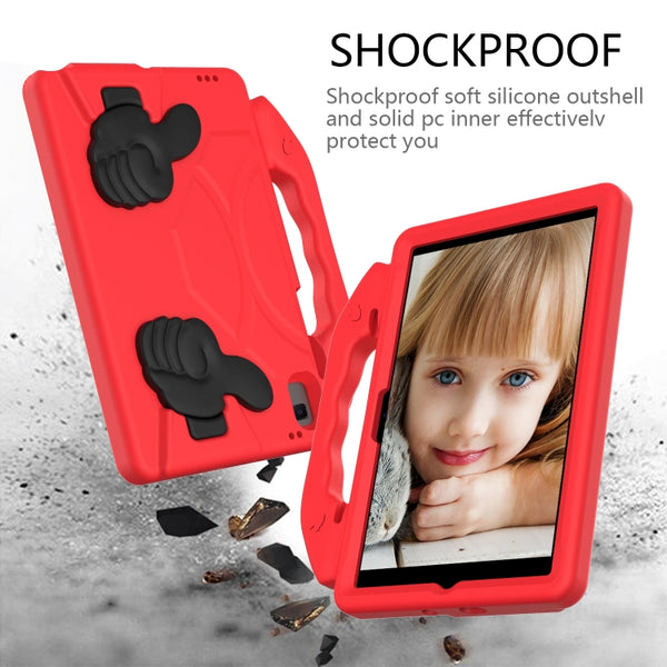 For Samsung Galaxy Tab A7 10.4(2020)T500 T505 EVA Material Children Flat Anti Falling Cover ...(Red)