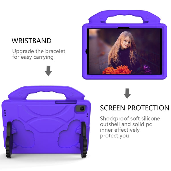 For Samsung Galaxy Tab A7 10.4(2020)T500 T505 EVA Material Children Flat Anti Falling Cov...(Purple)