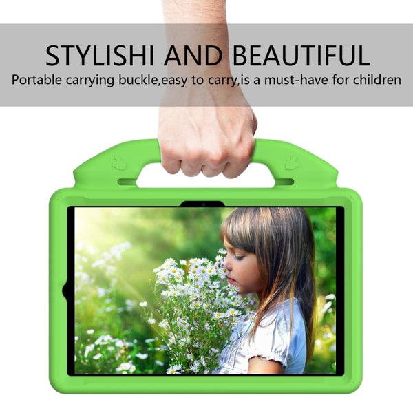 For Samsung Galaxy Tab A7 10.4(2020)T500 T505 EVA Material Children Flat Anti Falling Cove...(Green)