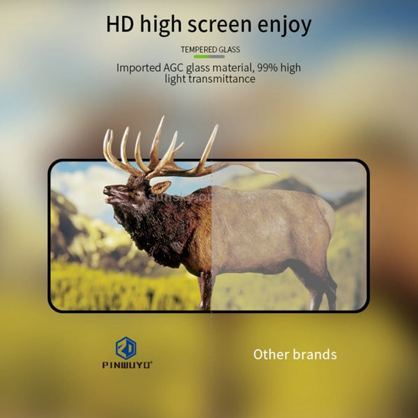 For MOTO G 5G PINWUYO 9H 2.5D Full Screen Tempered Glass Fil