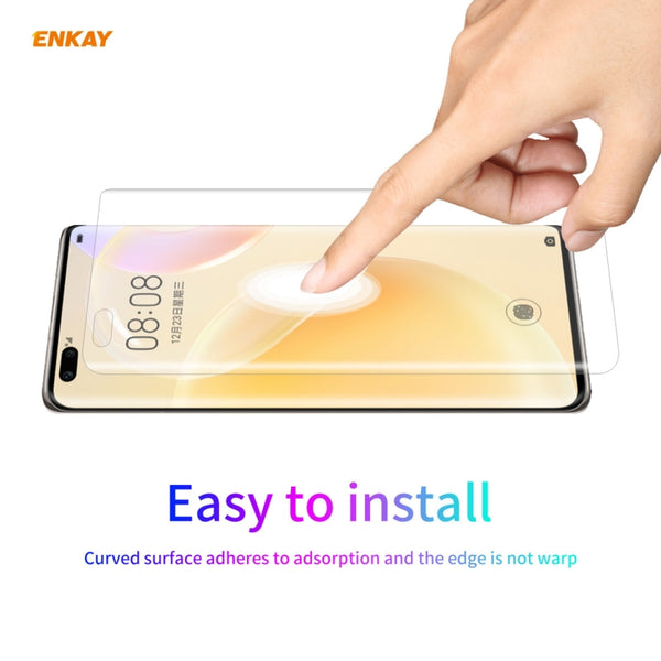 For Huawei Nova 8 Pro 2 PCS ENKAY Hat | Prince 3D Full Scree