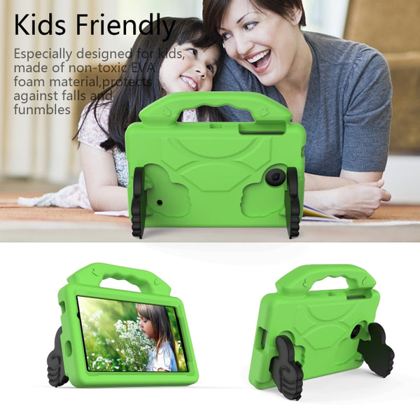 For Galaxy Tab A 7.0 T280 T285 EVA Material Children Flat Anti Falling Cover Protective Sh...(Green)