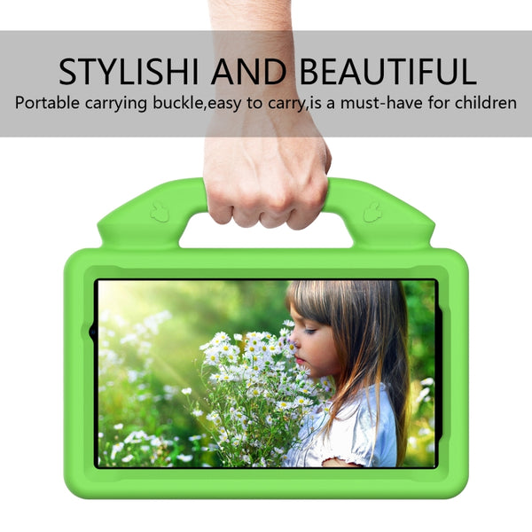 For Galaxy Tab A 7.0 T280 T285 EVA Material Children Flat Anti Falling Cover Protective Sh...(Green)