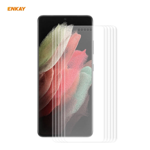 For Samsung Galaxy S21 Ultra 5G ENKAY Hat | Prince 3D Full Screen PET Curved Hot...