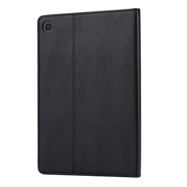 Knead Skin Texture Horizontal Flip Leather Case for Galaxy Tab A 10.1 2019 T515 T510, with...(Black)