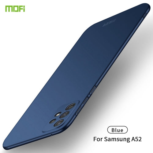 For Samsung Galaxy A52 5G 4G MOFI Frosted PC Ultra-thin Hard Case(Blue)