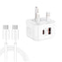 YSY | 6087PD 20W PD3.0 QC3.0 Dual Fast Charge Travel Charger