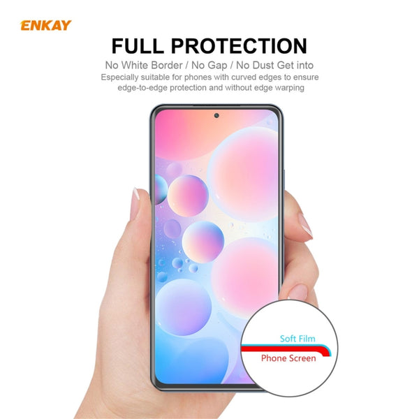 For Xiaomi Mi Poco X3 X3 Pro ENKAY Hat | Prince Full Glue Fu