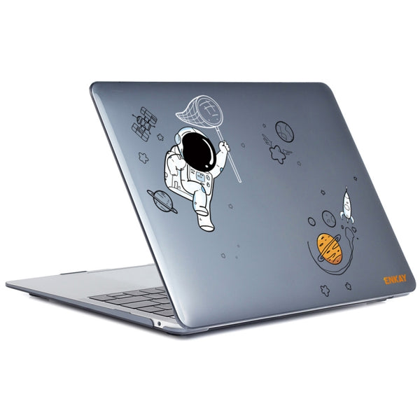 For MacBook Air 13.3 inch A1932 2018 ENKAY Spaceman Pattern Laotop Protective Crys...(Spaceman No.2)