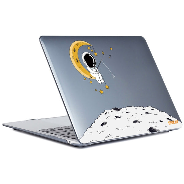 For MacBook Air 13.3 inch A1932 2018 ENKAY Spaceman Pattern Laotop Protective Crys...(Spaceman No.3)