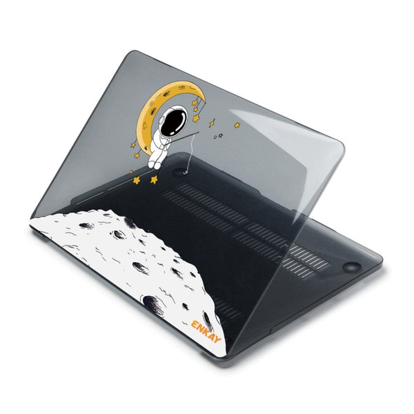For MacBook Air 13.3 inch A1932 2018 ENKAY Spaceman Pattern Laotop Protective Crys...(Spaceman No.3)