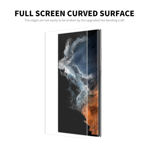 For Samsung Galaxy S22 Ultra 5G S23 Ultra 5G ENKAY 3D Curved PET Hot Bending Film