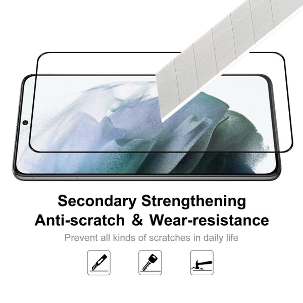 For Samsung Galaxy S22 5G ENKAY Ultra-thin 0.2mm Full Glue Coverage Tempered Glass Protector
