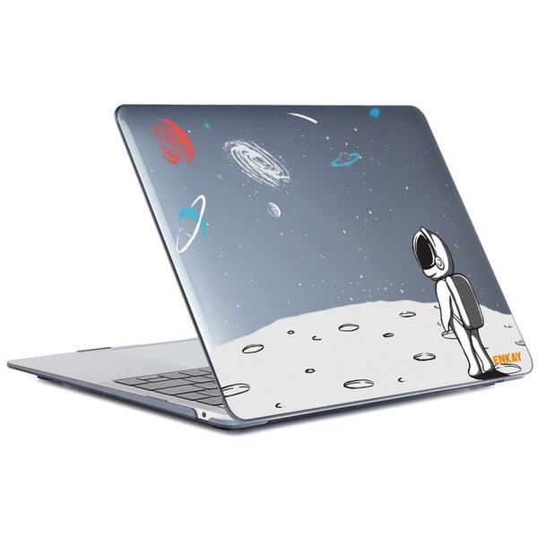 ENKAY Star Series Pattern Laotop Protective Crystal Case For MacBook Pro 14.2...(Backpack Astronaut)