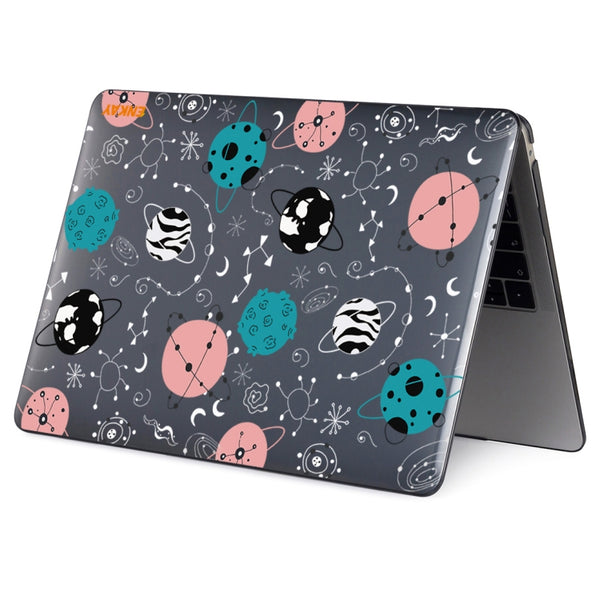 ENKAY Star Series Pattern Laotop Protective Crystal Case For MacBook Pro 14.2 i...(Geometric Planet)