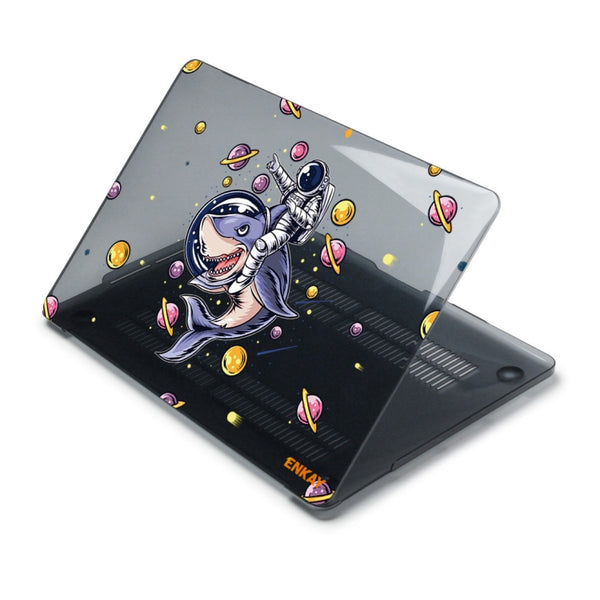 ENKAY Star Series Pattern Laotop Protective Crystal Case For MacBook Pro 14.2 in...(Shark Astronaut)