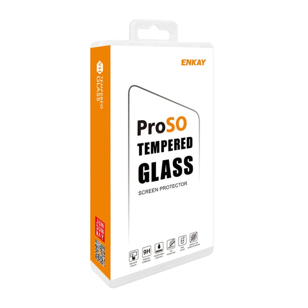 For iPhone 14 Pro Max 5pcs ENKAY 28 Degree Anti-peeping Tempered Glass Film