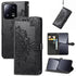 For Xiaomi 13 Pro Mandala Flower Embossed Leather Phone Case(Black)
