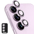 For Samsung Galaxy S23 5G S23 5G ENKAY Hat-Prince 9H Rear Camera Lens Aluminium Alloy Tem...(Purple)