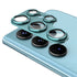 For Samsung Galaxy S22 Ultra ENKAY 9H Rear Camera Lens Aluminium Alloy Tempered Glass...(Rime Green)