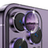 For iPhone 14 Pro 14 Pro Max ENKAY AR Anti-reflection Camera Lens Glass Full Film(Deep Purple)