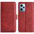 For Xiaomi Redmi Note 12 Pro 5G Global Dual-side Magnetic Buckle Horizontal Flip Leather Pho...(Red)