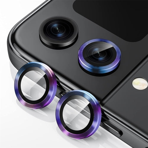 For Samsung Galaxy Z Flip4 W23 Flip ENKAY Hat-Prince 9H Rear Camera Lens Aluminium Allo...(Colorful)