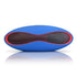 3D Stereo Mini Rugby Shape Bluetooth Speaker with TF Card Slot(Blue)