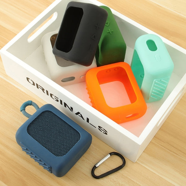 For JBL GO3 Bluetooth Speaker Silicone Cover Portable Protec