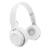 M6 Wireless Bluetooth Headset Folding Gaming Stereo Headset With Mic(White)