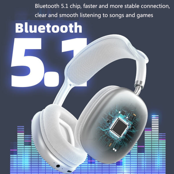 P9 Bluetooth 5.1 Subwoofer Wireless Headset Support AUX TF C