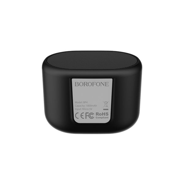 Borofone BP4 Enjoy Sports Bluetooth V5.0 Wireless Speaker Outdoor Sound Box (Black)