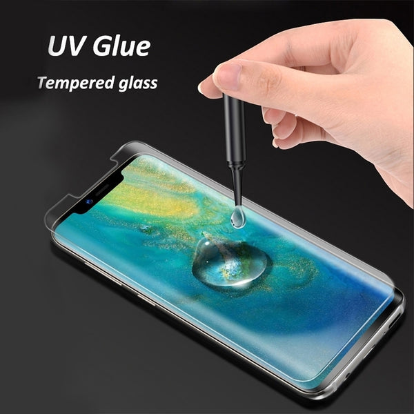 For Samsung Galaxy S21 5G UV Liquid Curved Full Glue Tempere