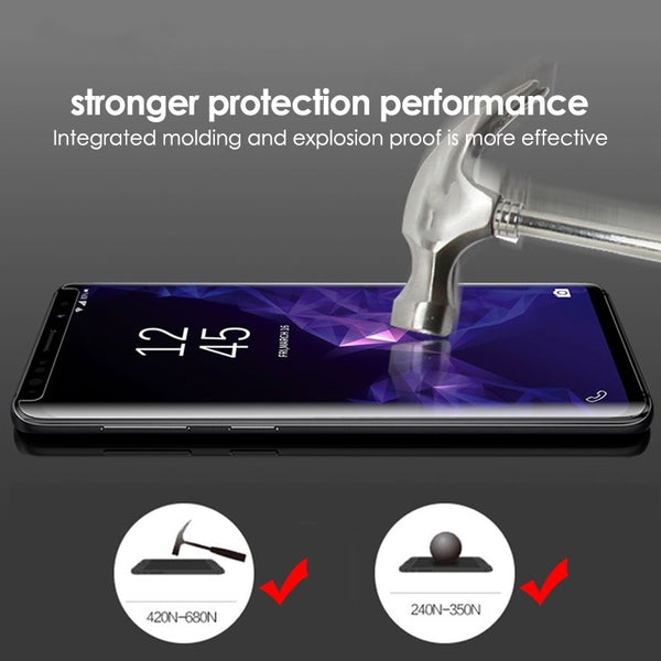 For Samsung Galaxy S21 5G UV Liquid Curved Full Glue Tempere