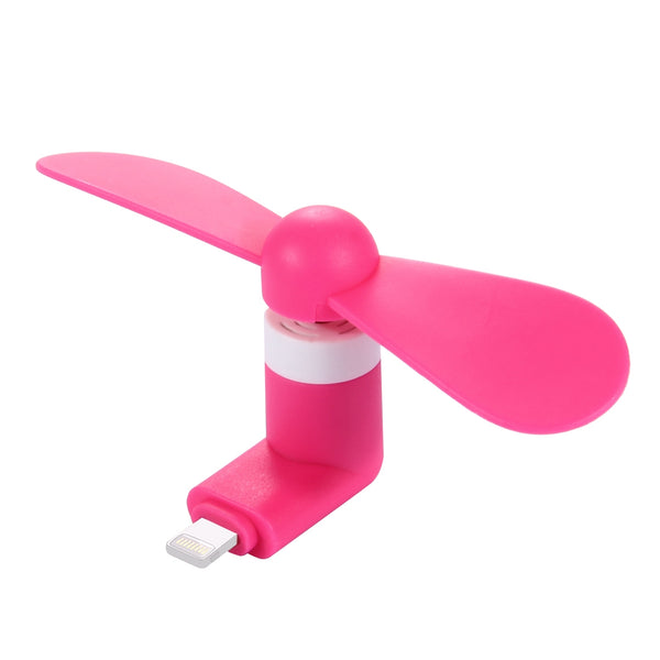 HAWEEL 3.5 inch Fashion Portable 8 Pin USB Phone Mini Fan wi