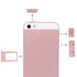 Side Buttons SIM Card Tray for iPhone SE(Rose Gold)