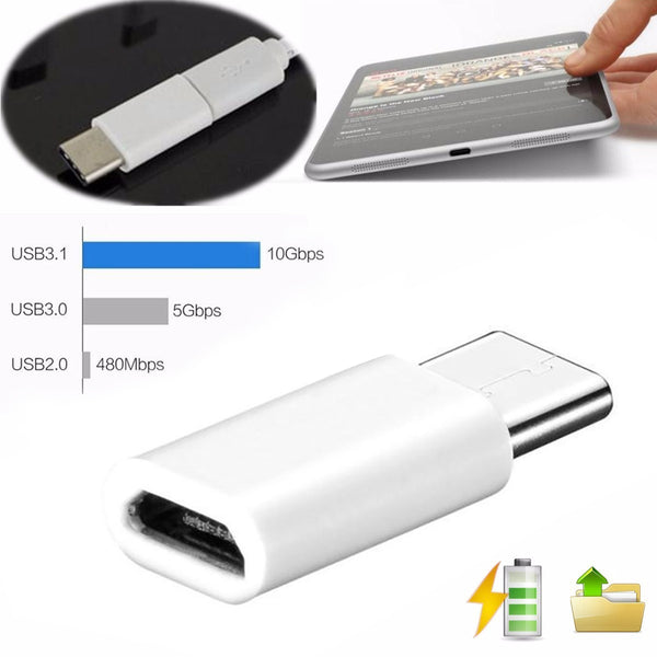 USB | C Type | C 3.1 Male to Micro USB Female Converter Adap