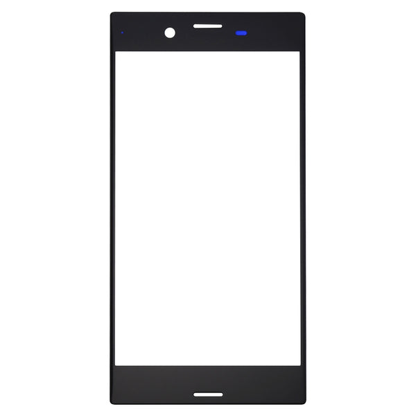 Front Screen Outer Glass Lens for Sony Xperia XZ(Black)