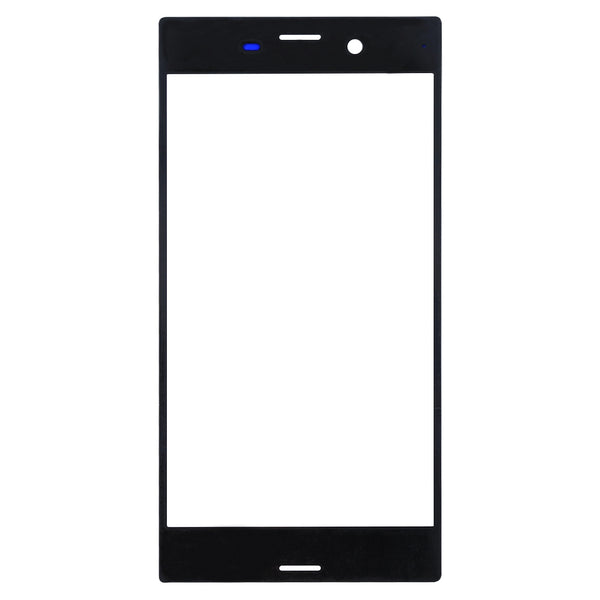 Front Screen Outer Glass Lens for Sony Xperia XZ(Black)