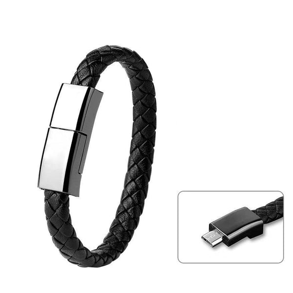 XJ | 71 20cm USB to Micro USB Bracelet Charging Data Cable