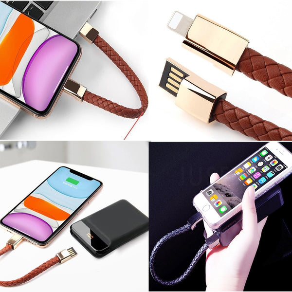 XJ | 71 20cm USB to Micro USB Bracelet Charging Data Cable