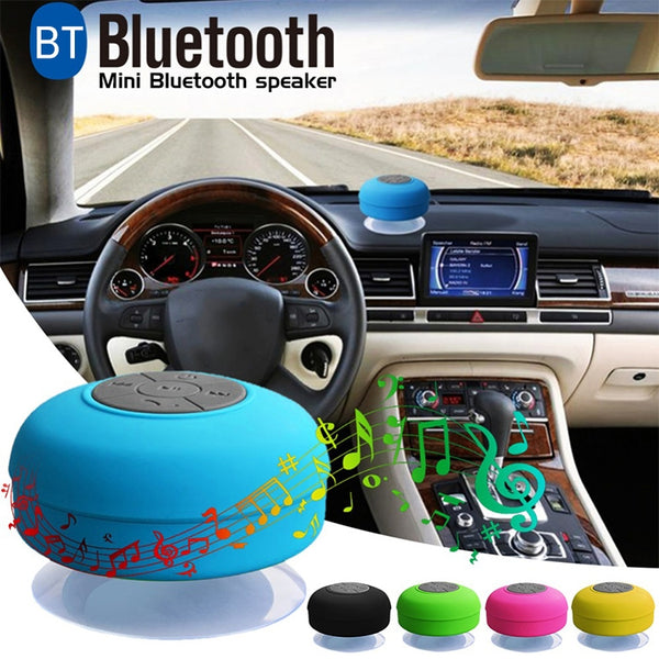 Mini Portable Subwoofer Shower Wireless Waterproof Bluetooth