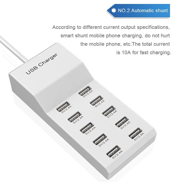 USB Multi | port Charger Mobile Phone Fast Charging Universa