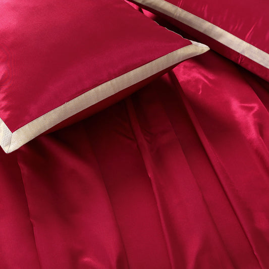 SILK PLAIN BED SHEET SET