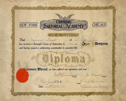 Mansour Farah diploma